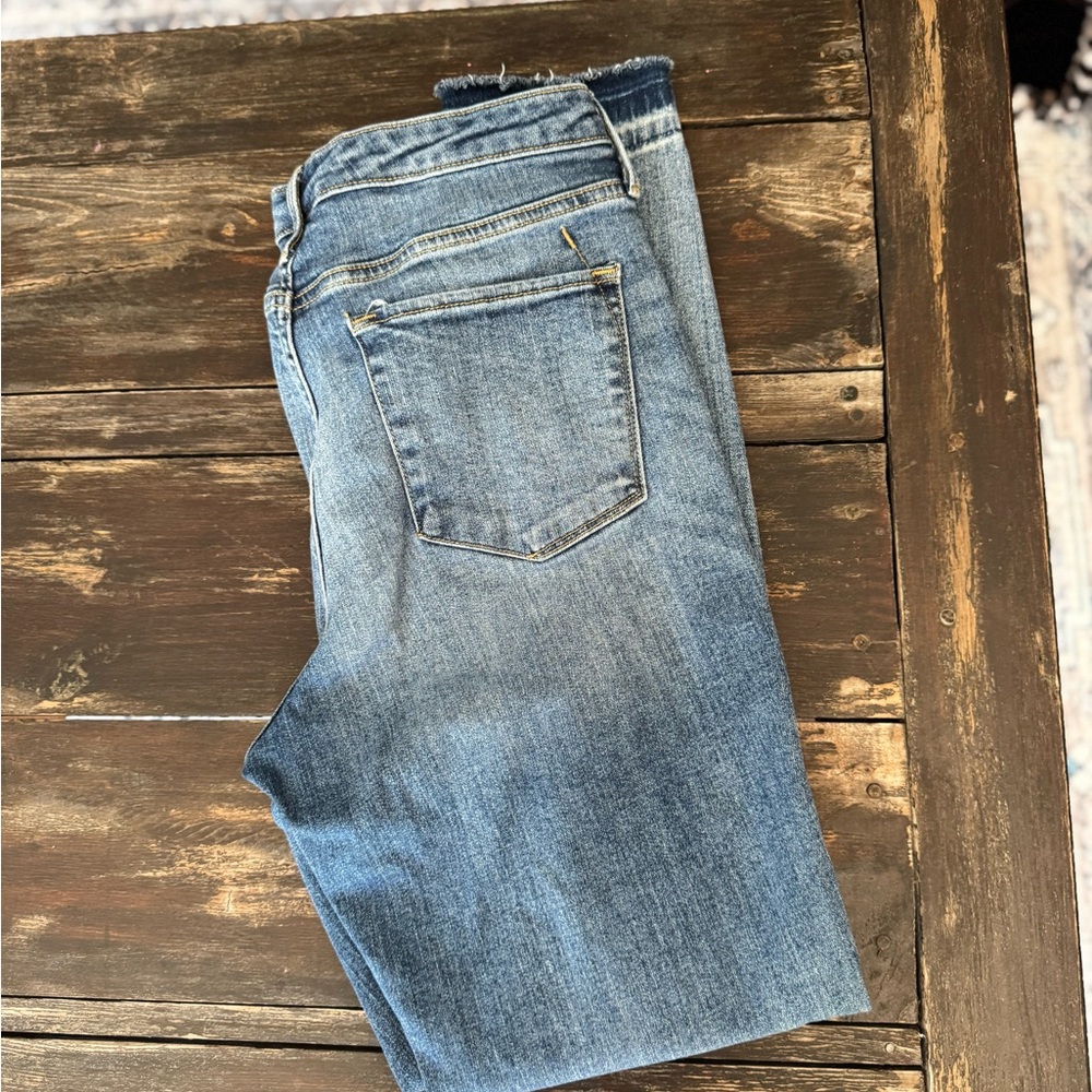 Source Unknown Blue Straight Jeans Vintage Wash